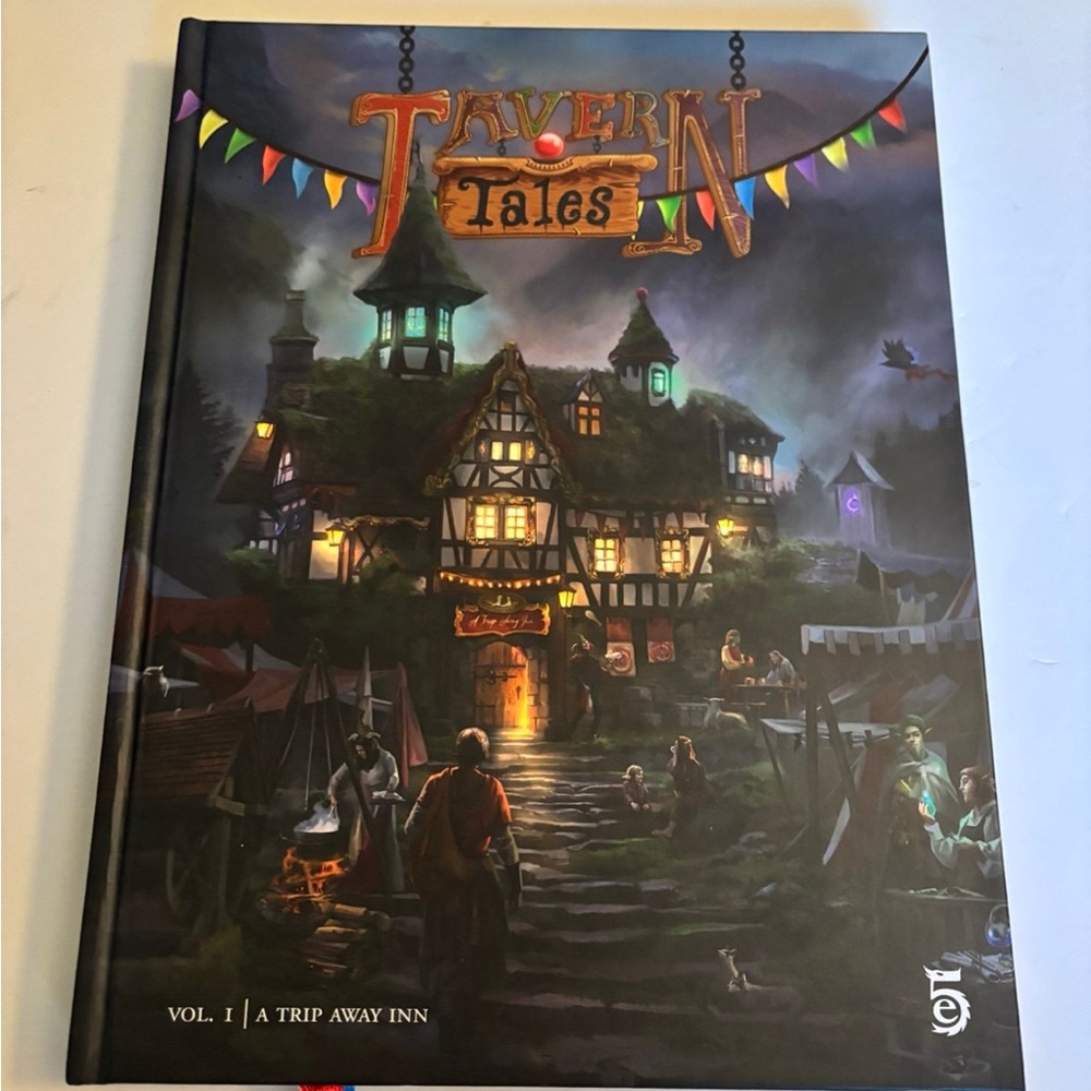 Tavern Tales A Trip Away Inn Dungeons & Dragons DnD book EUC